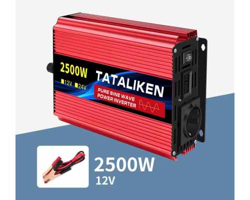 Інвертор (чистий синус): TATALIKEN | 12V 2500W