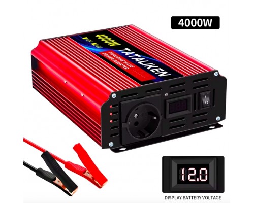 Інвертор (чистий синус): TATALIKEN | 12V 4000W