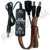 DC 12V to DC 9/12V & USB 5V